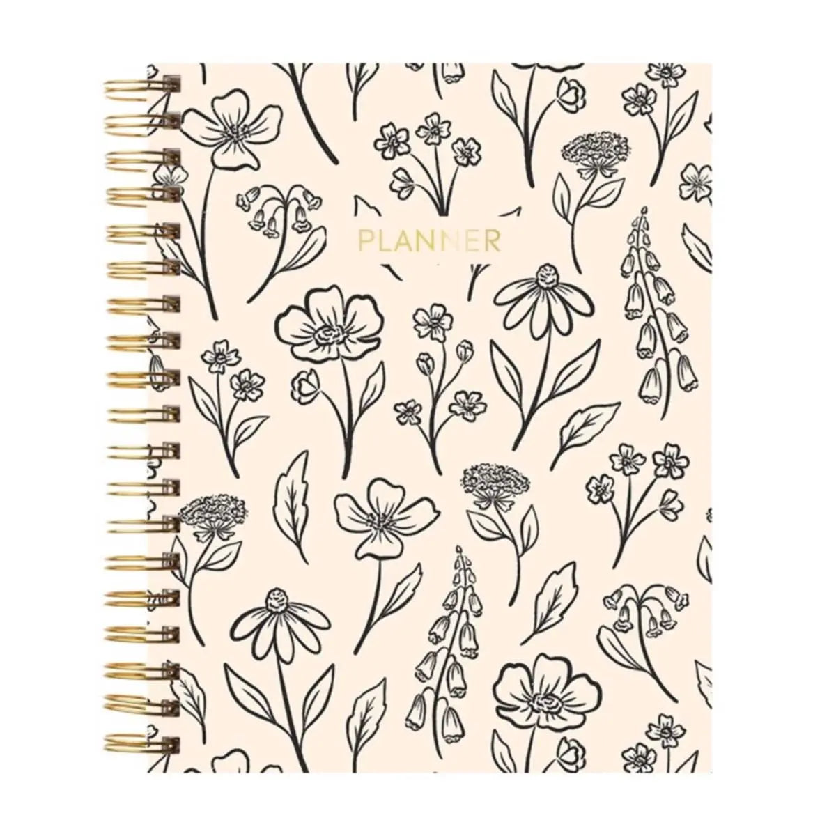 Pressed Floral Undated Planner Elyse Breanne Design