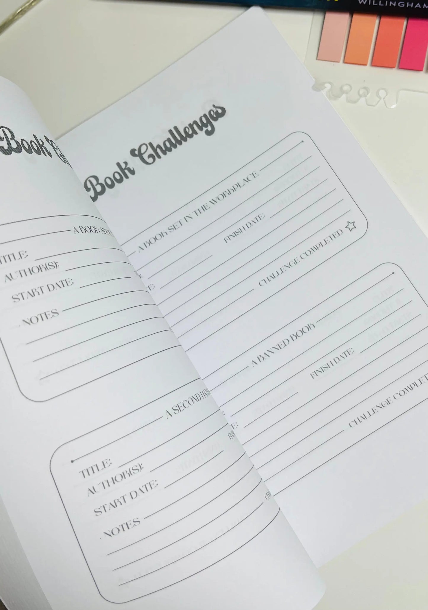 Retro Reading Journal (Paperback) Harper Grace Press