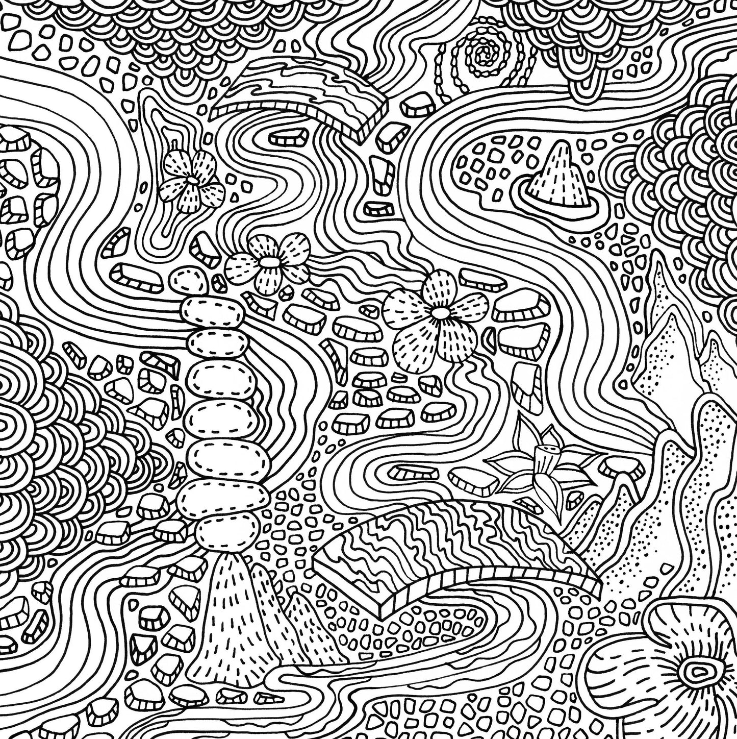 Serenity Coloring Book Peter Pauper Press