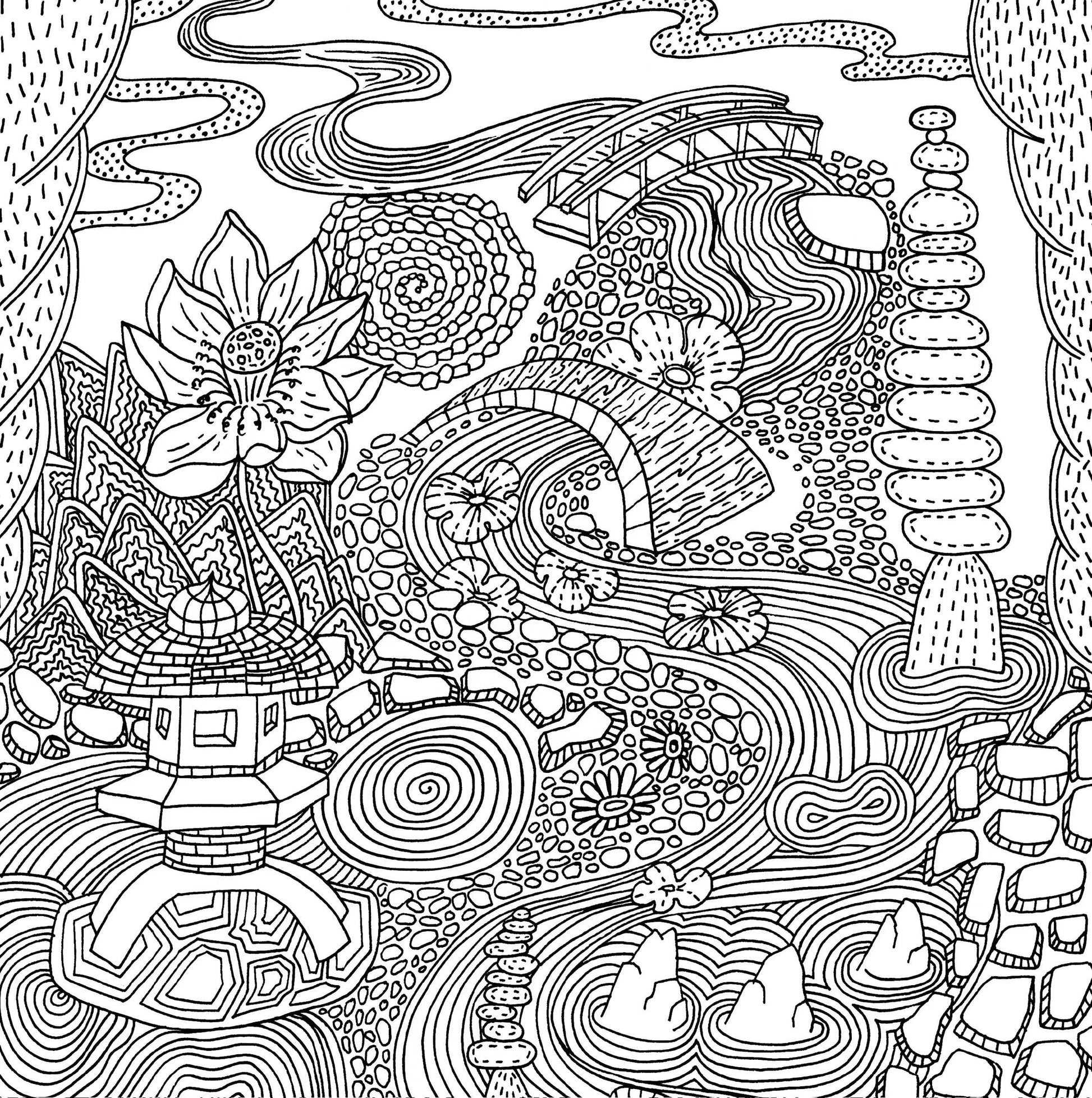 Serenity Coloring Book Peter Pauper Press