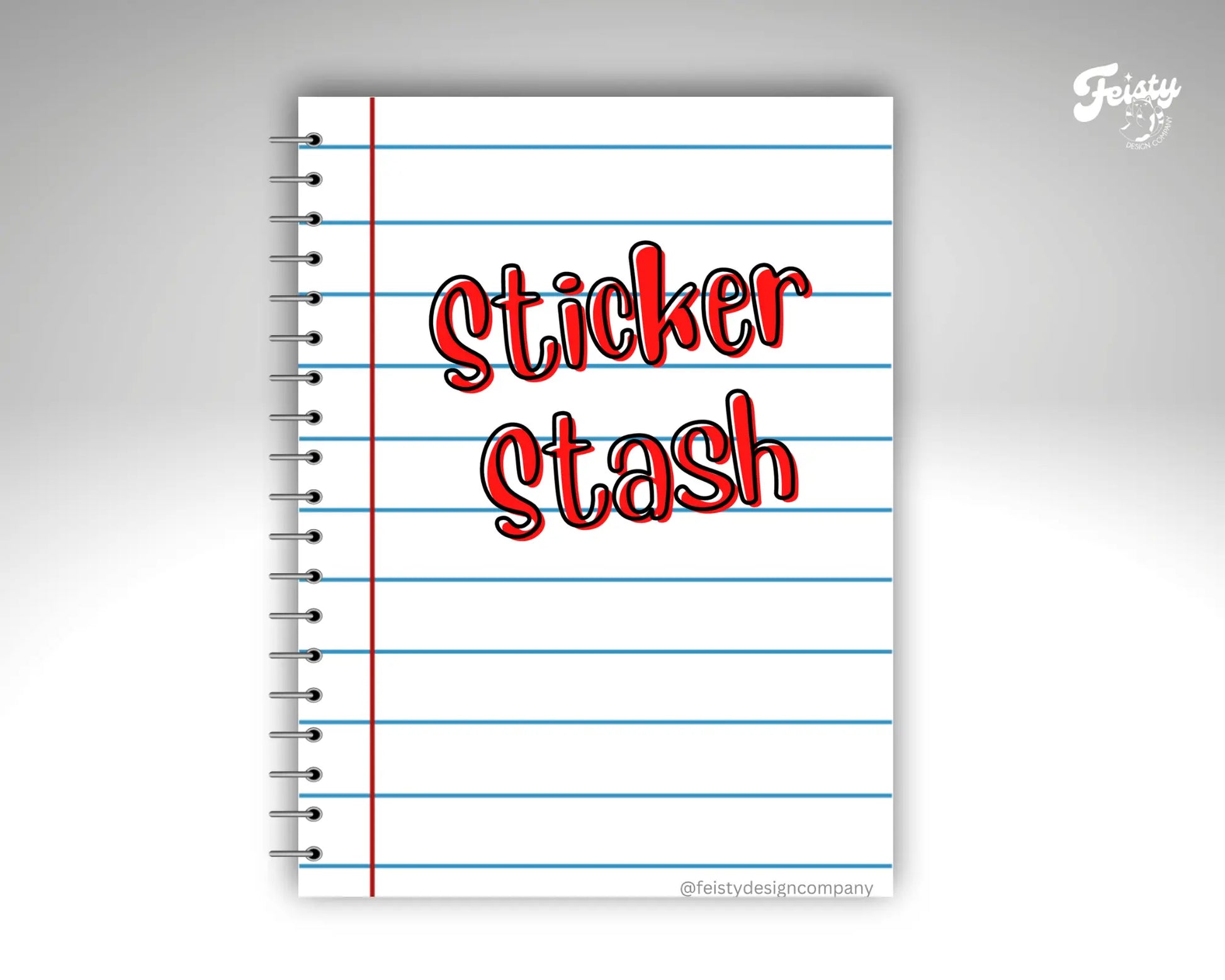 Sticker Stash Sticker Book Feisty Design Company