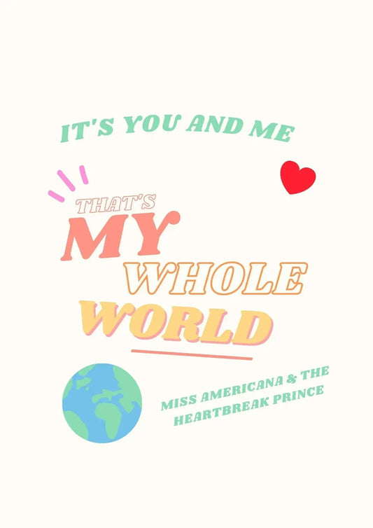 Taylor Bundle | Typography Print | Lover Album,