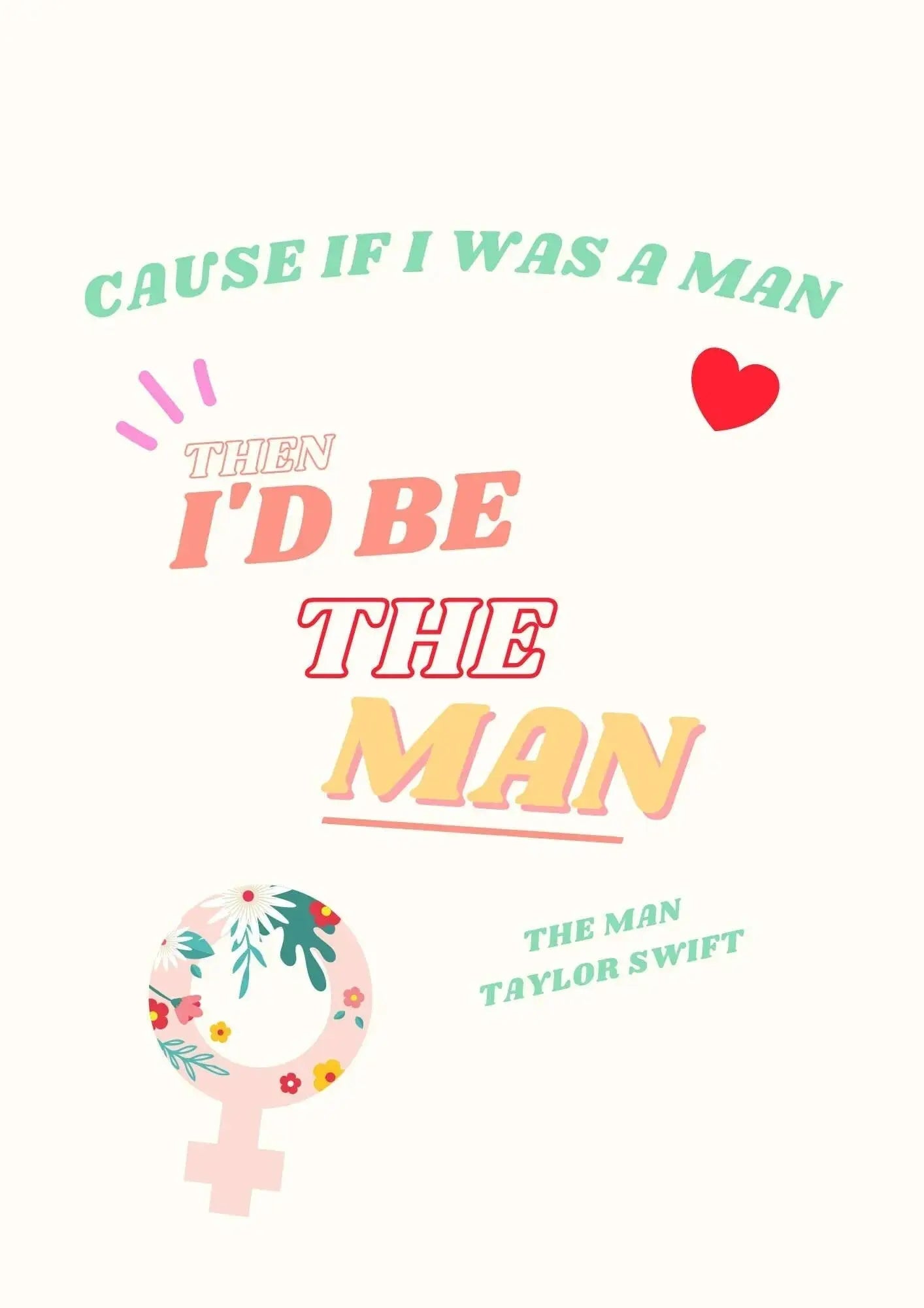 Taylor Bundle | Typography Print | Lover Album,