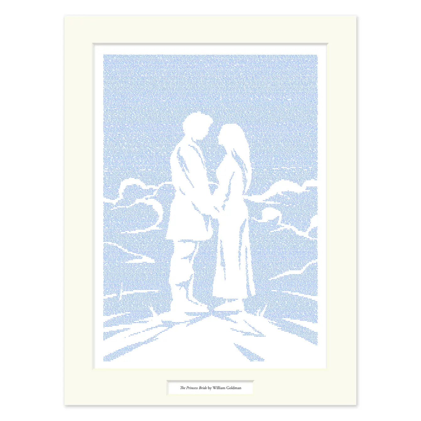 The Princess Bride - 12x16 Matted Litographs