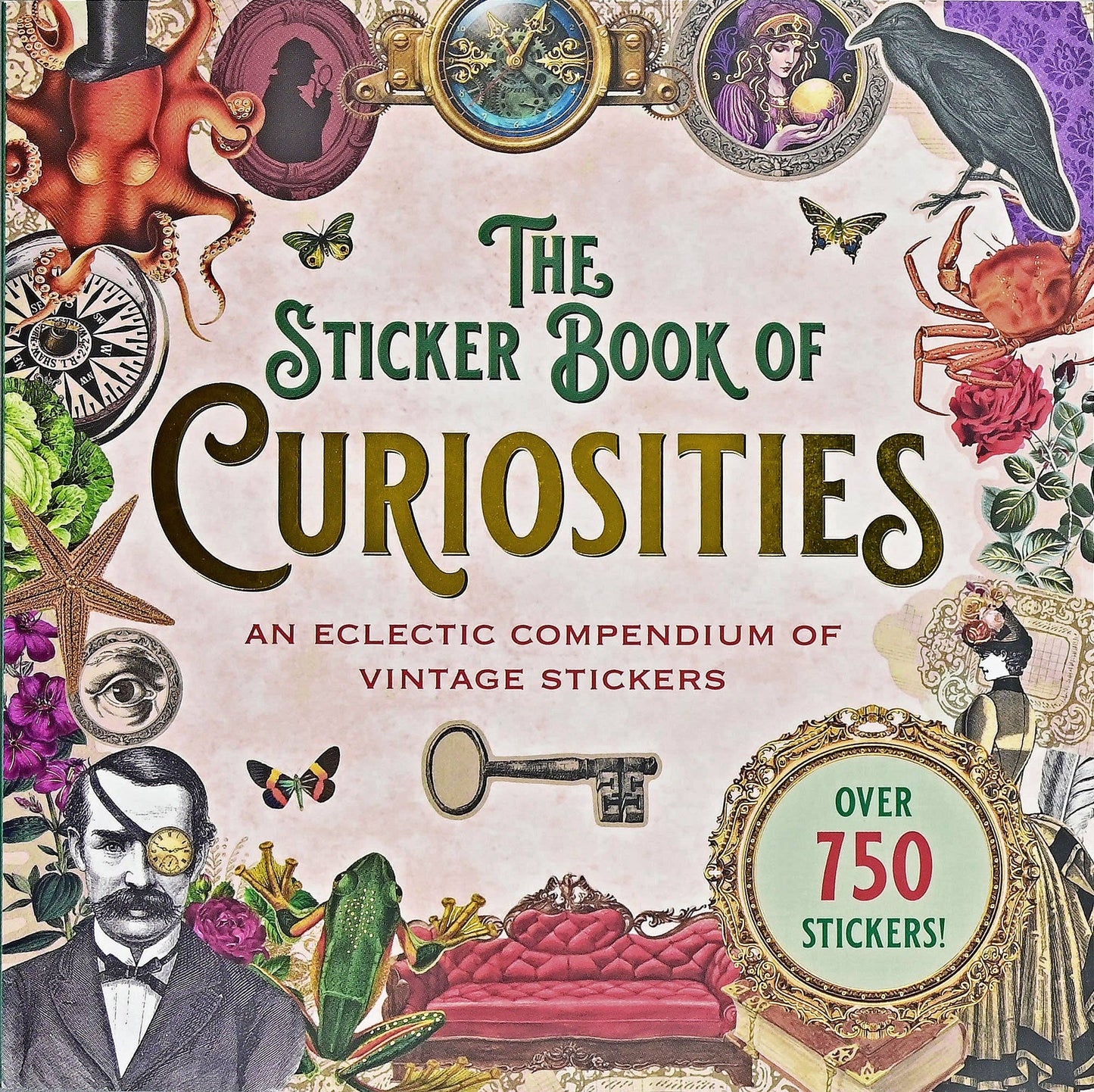 The Sticker Book of Curiosities Peter Pauper Press