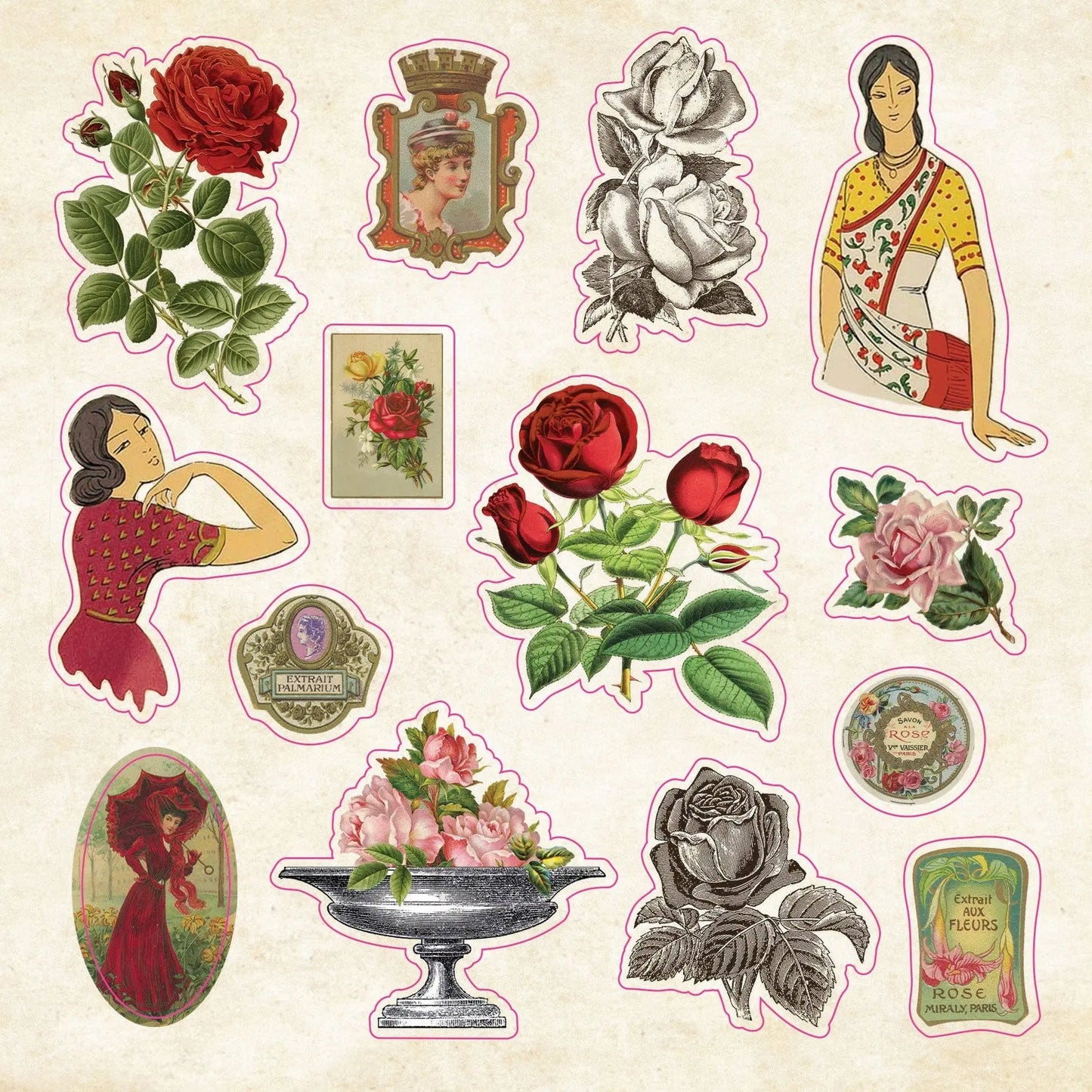 The Sticker Book of Curiosities Peter Pauper Press