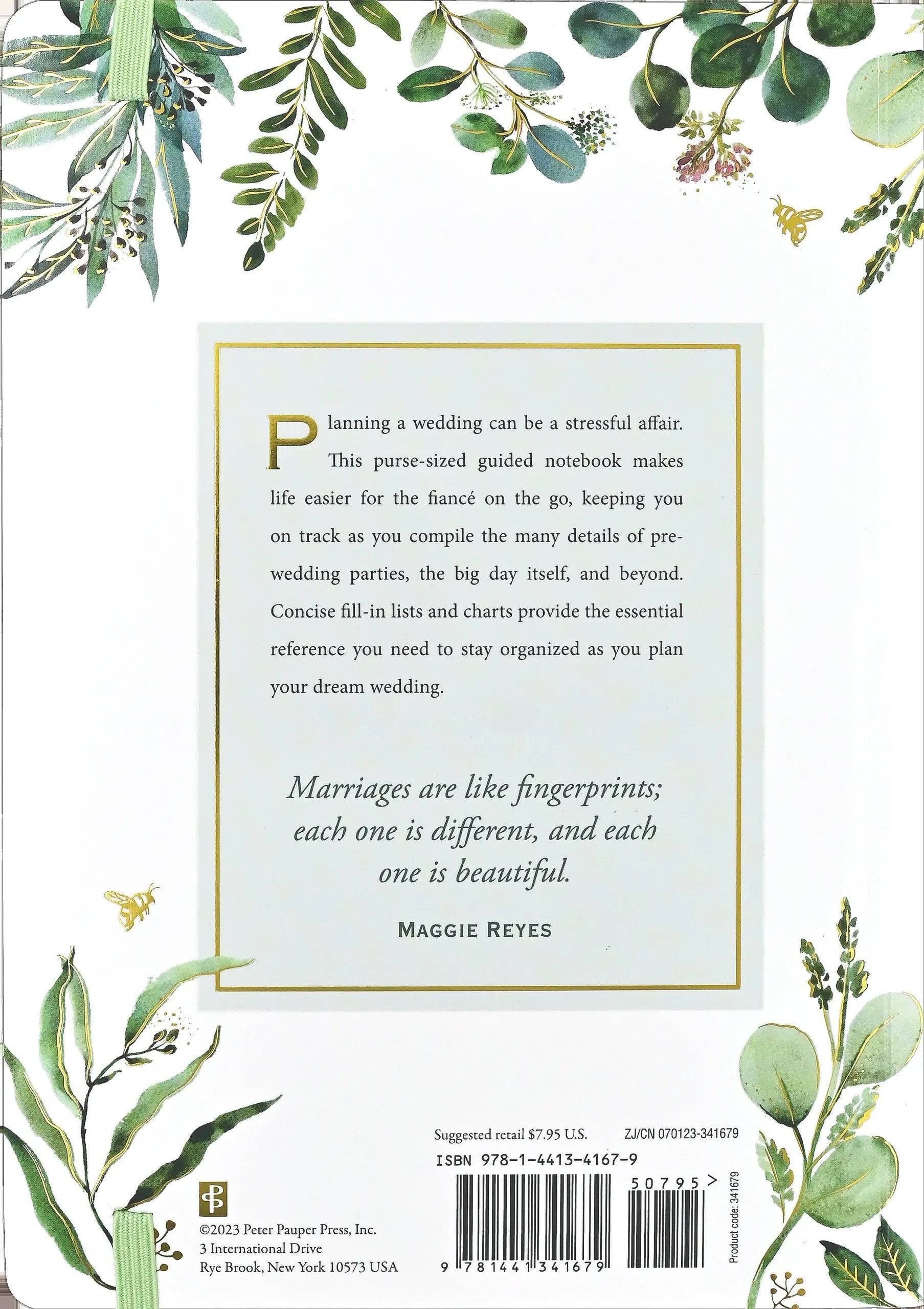 The Wedding Planner Checklist (Eucalyptus Design) | Perfect for Wedding Planning - Harper Grace Press