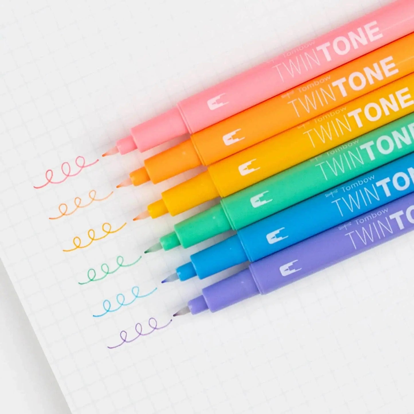 TwinTone Marker Set, 6-Pack Pastel