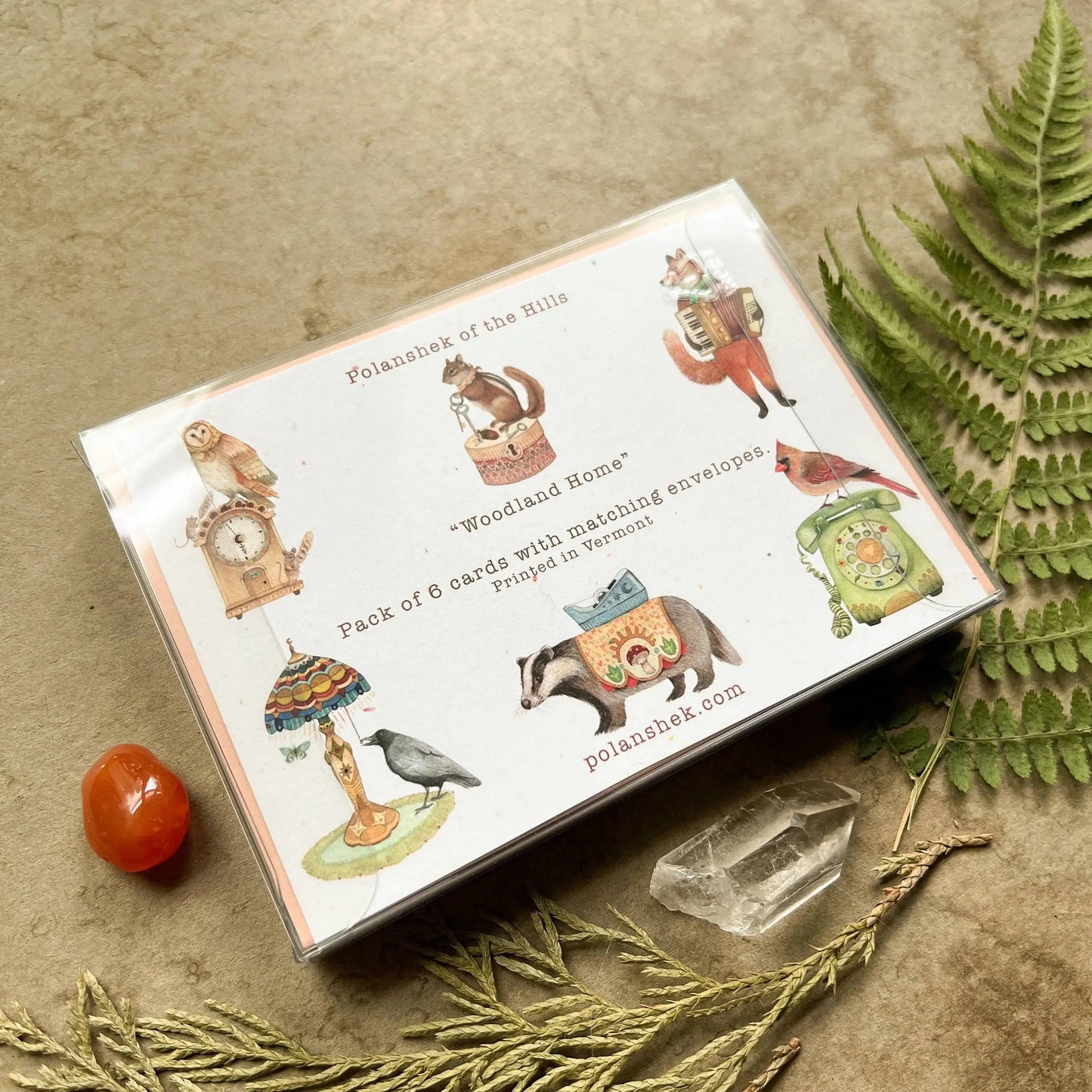 Woodland Home - Small Card Pack