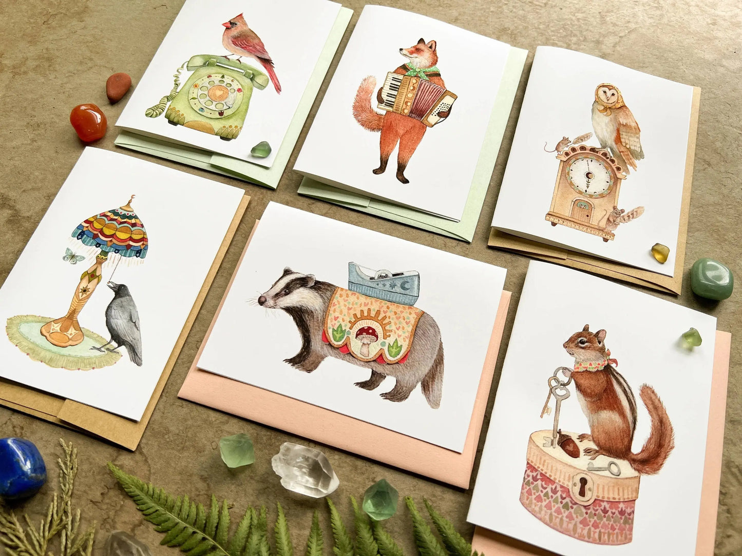 Woodland Home - Small Card Pack
