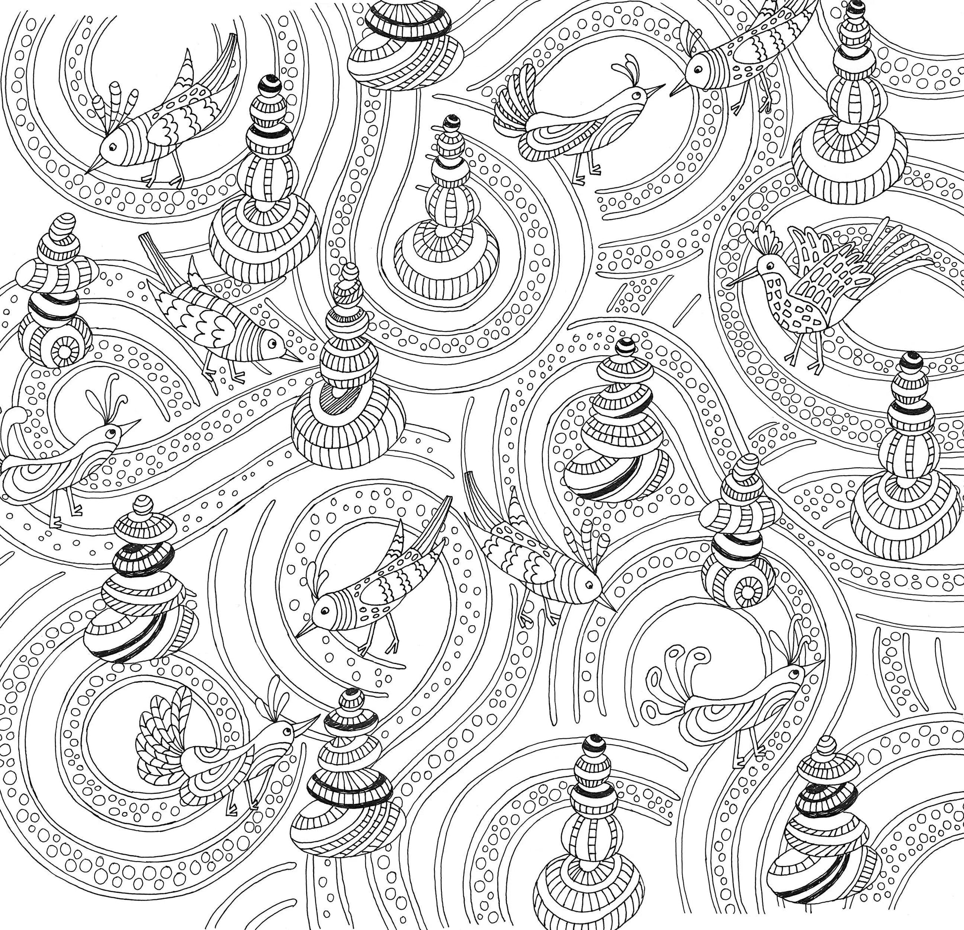 Zen Garden Coloring Book Peter Pauper Press