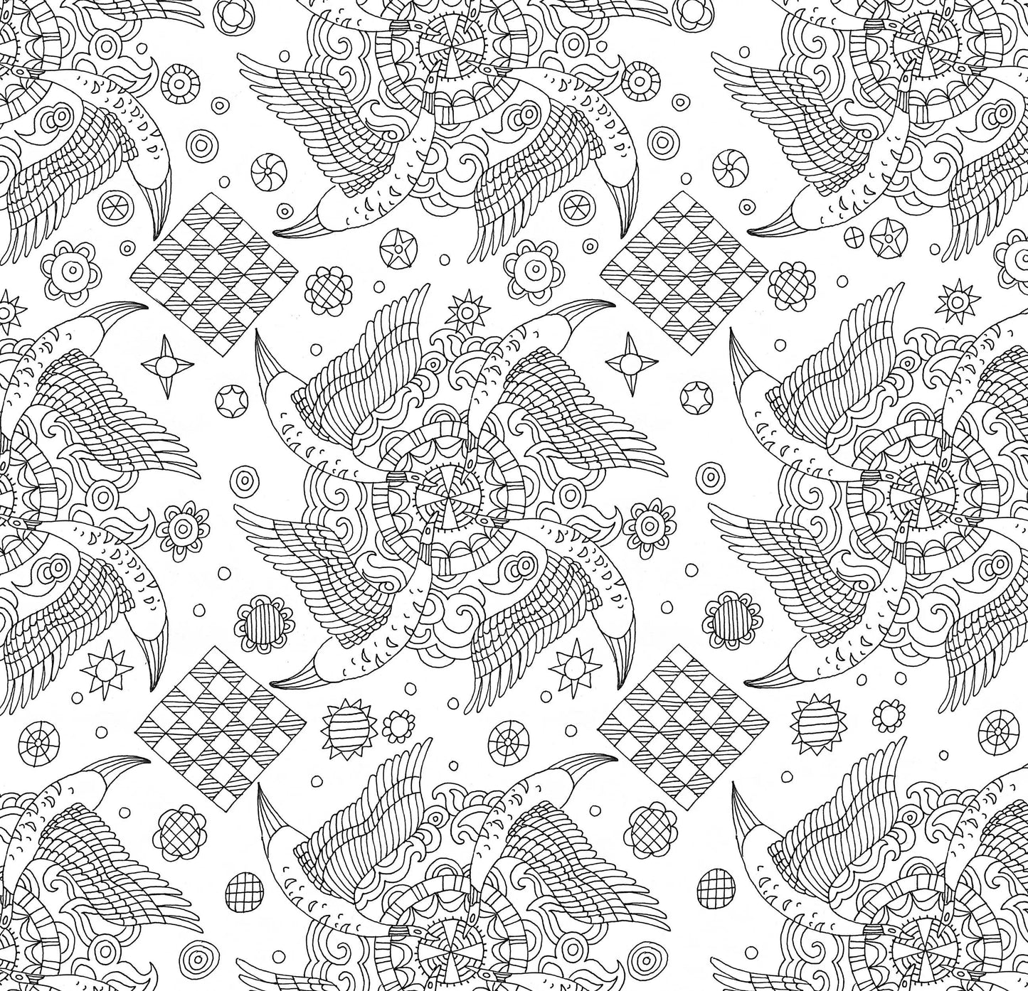 Zen Garden Coloring Book Peter Pauper Press