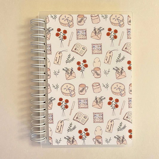 cozy cottage reusable sticker storage book The Aesthetics Studio