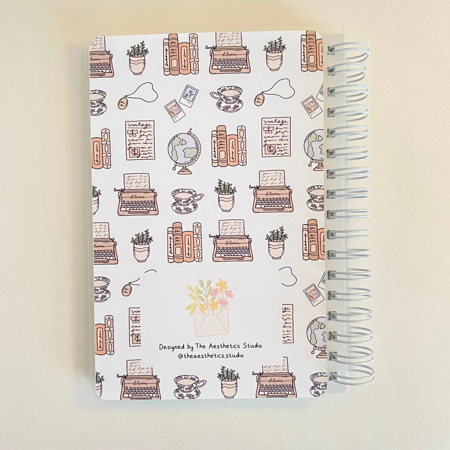 dark academia reusable sticker storage book The Aesthetics Studio