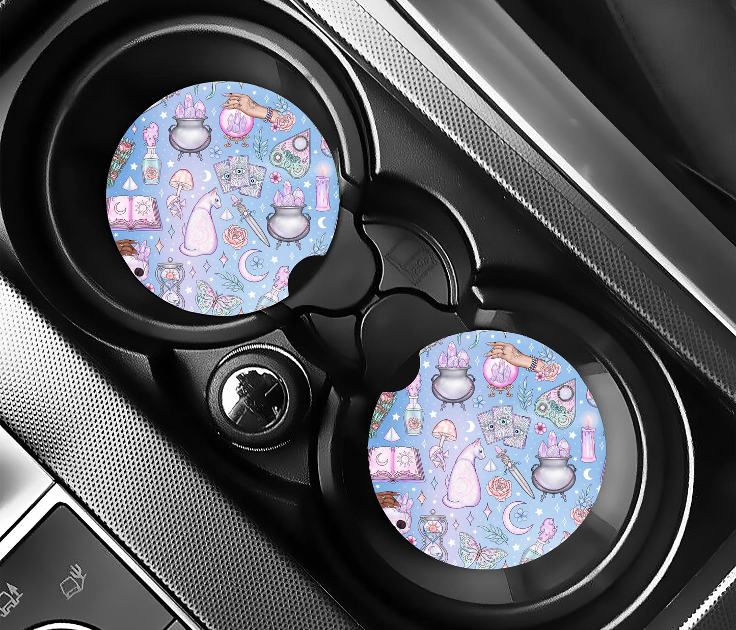 Magical Cat - Car Coaster