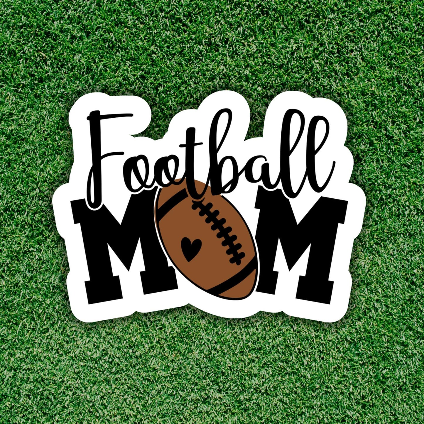 Football Mom- Sticker