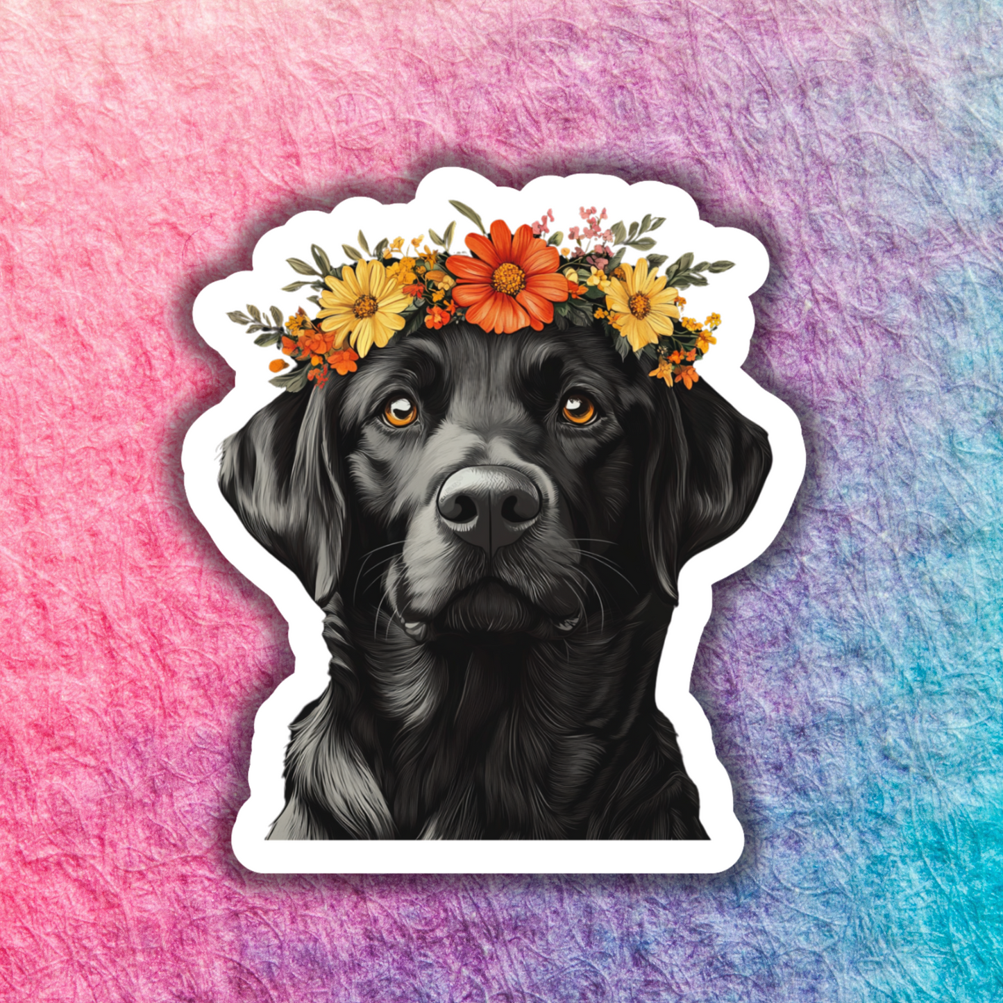 Black Lab - Sticker