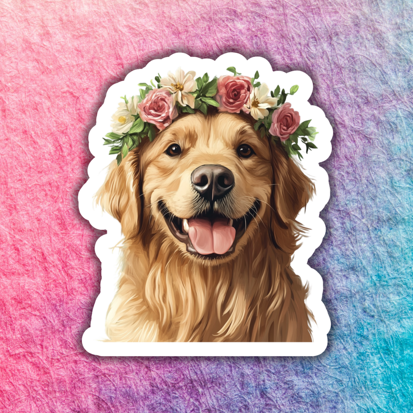 Golden Retriever - Sticker