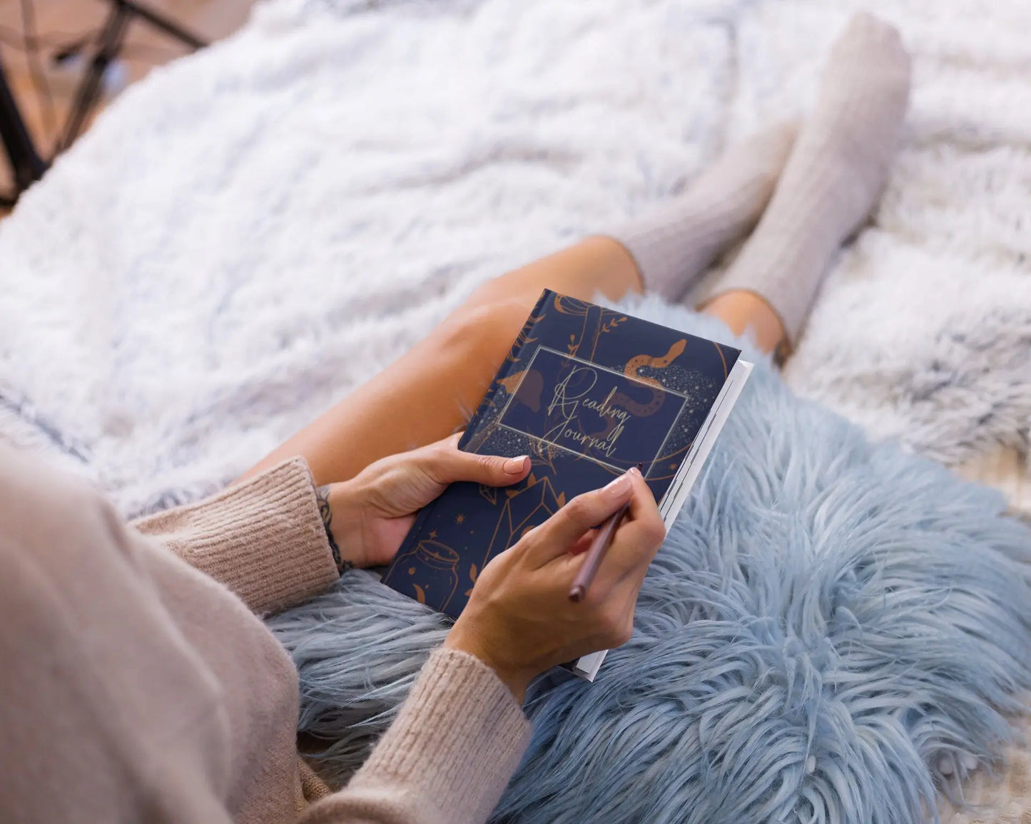 Enchanted Reading Journal - Mystical Bookish Companion