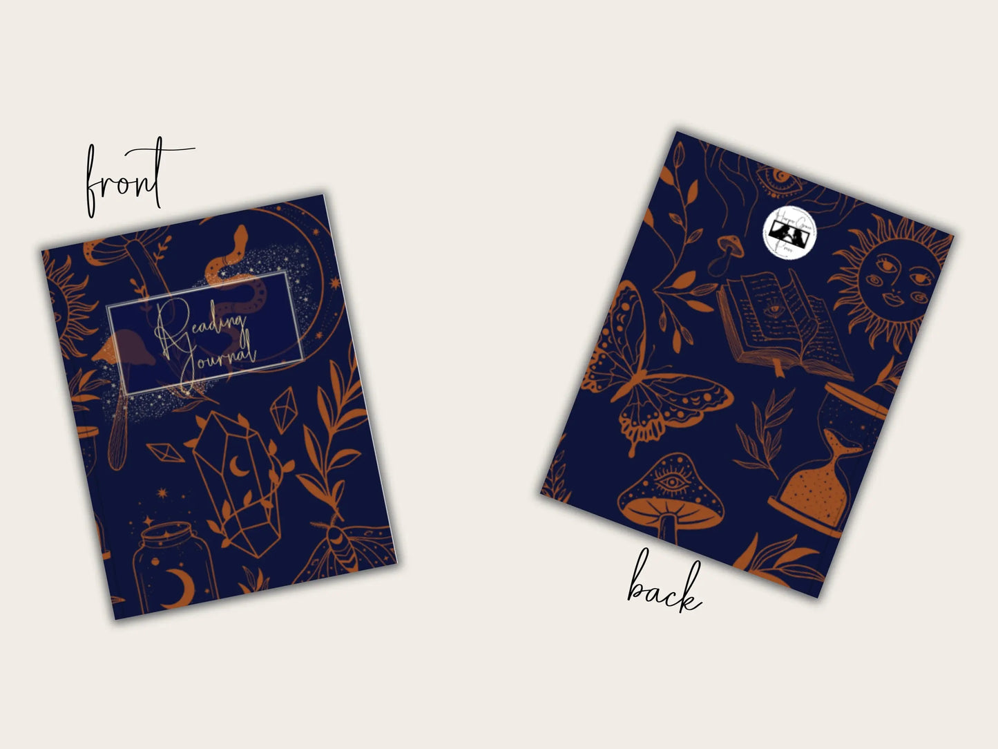 Enchanted Reading Journal - Mystical Bookish Companion