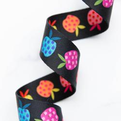 Webbing 1.5" Rainbow Apples