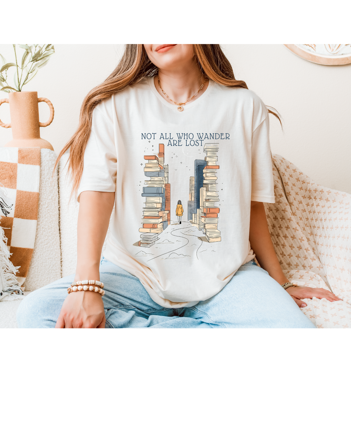 Not all who wonder are lost - T-shirt