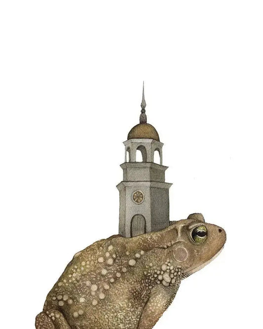 5"x 7" Toad and the Tower Print