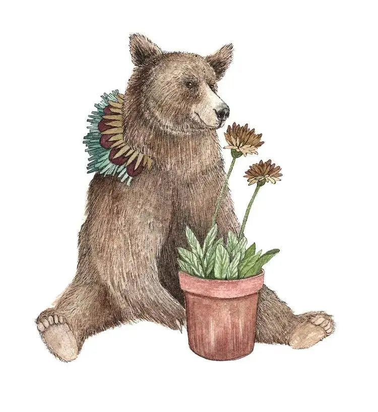 5"x7" Print - Critters and Plants: The Bear