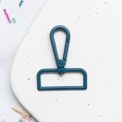 1.5" Swivel Snap Hook - 12 Pack Dark Teal