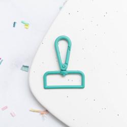 1.5" Swivel Snap Hook 12ct Turq
