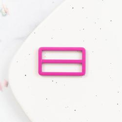 1.5" Tri Glide Buckle - 12 Pack Magenta