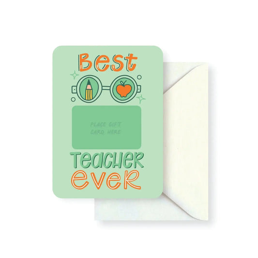 Back to School Teacher Gift Card Holder