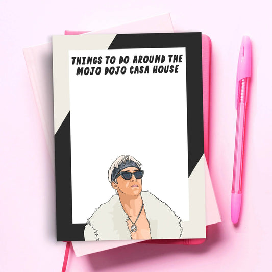 Ken Mojo Dojo Notepad  - Pop Culture Gift