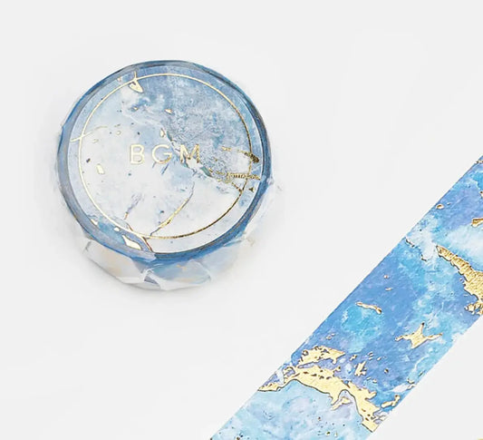 Blue Marble Washi Tape