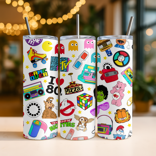 I loved the 80's Tumbler 20oz
