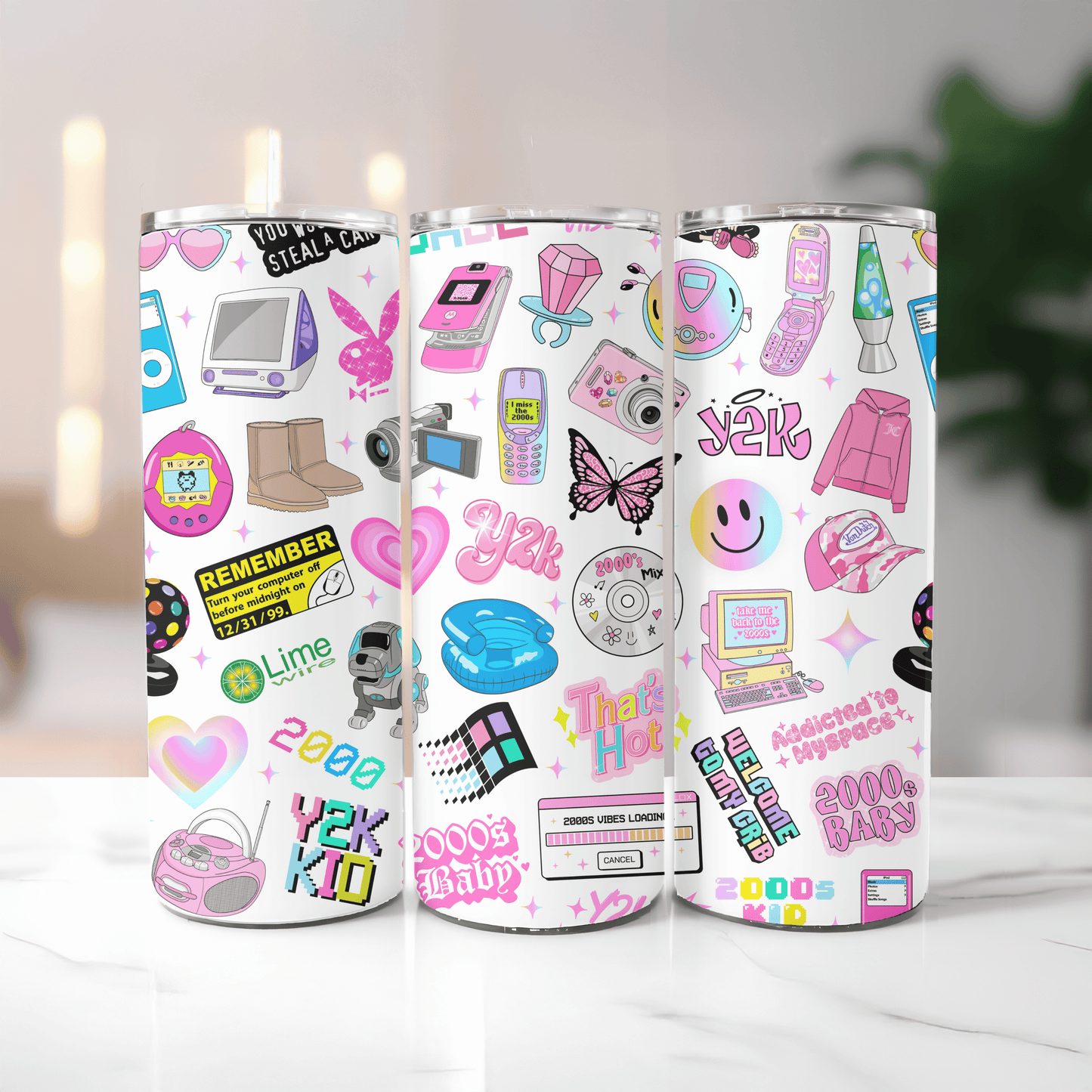 Y2K- 2000's Tumbler 20oz