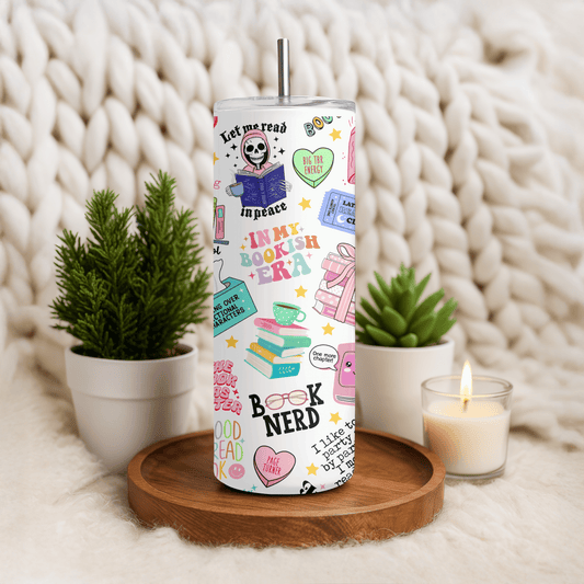 Book Lover Tumbler 20oz