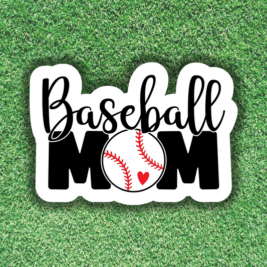 Baseball Mom- Sticker