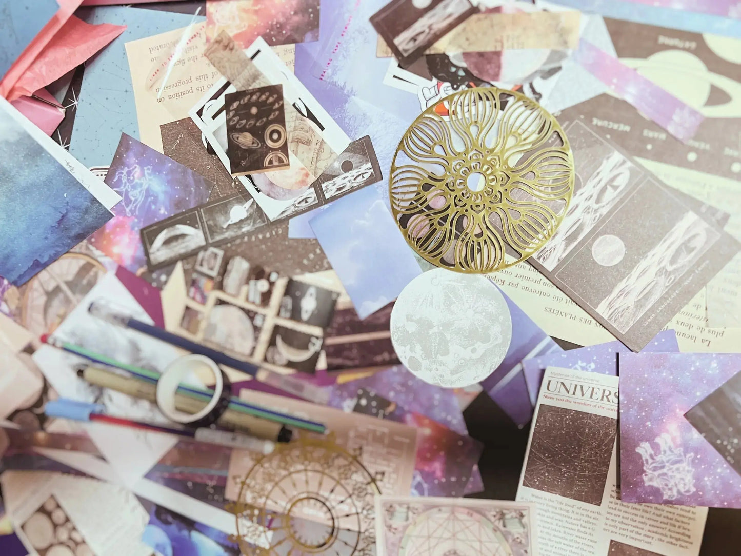 La Luna and the Stars  - Mystery Journaling/Scrapbook/Crafting Kit