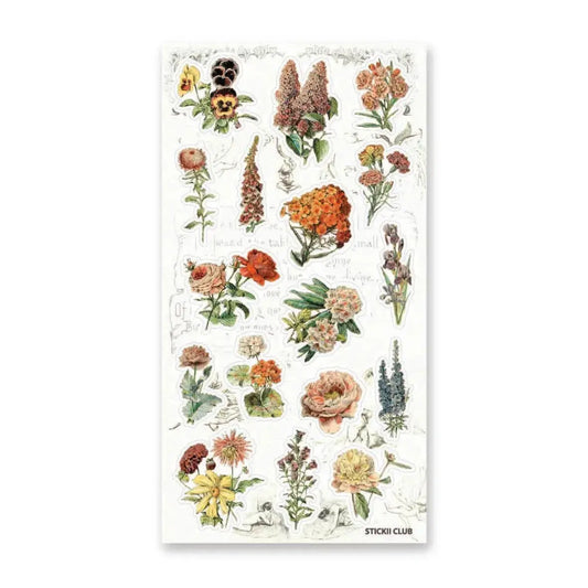 Divine Flowers Sticker Sheet