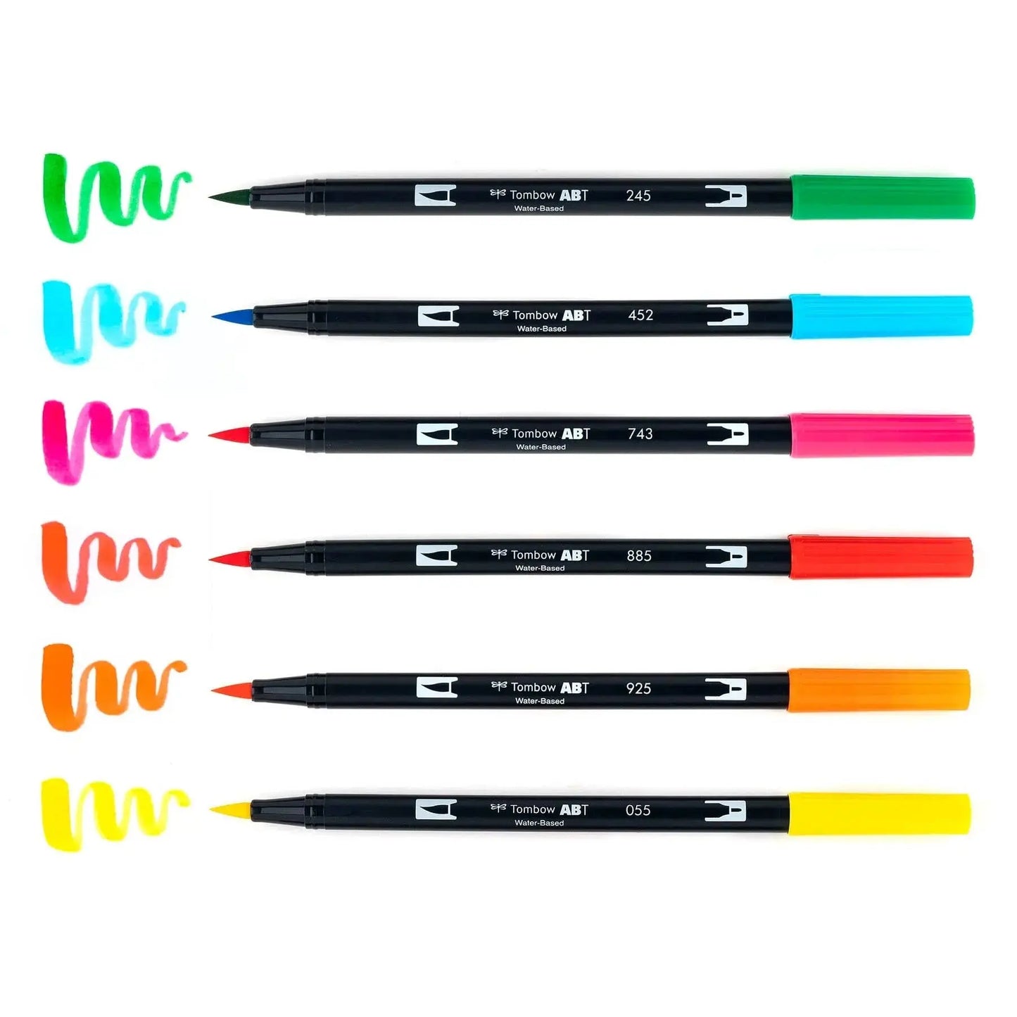 Dual Brush Pen Art Markers, Celebration, 6-Pack