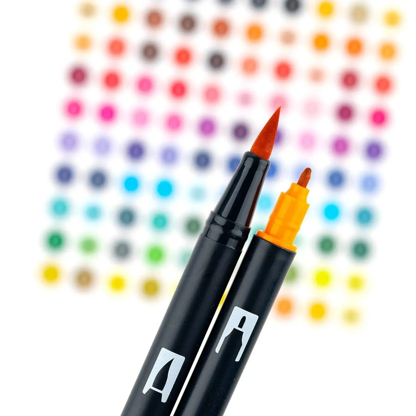 Dual Brush Pen Art Markers, Pumpkin Spice, 6-Pack