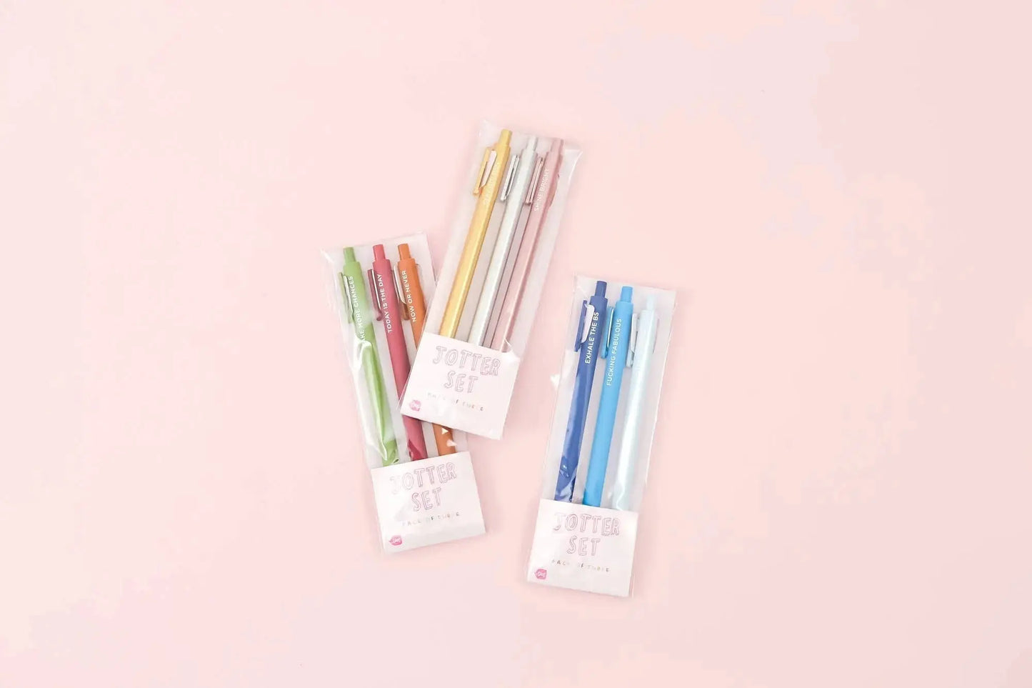 Everything is fine Jotter Pen Sets - 3 pack