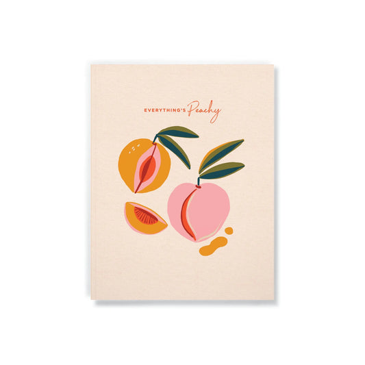 Everything's Peachy Medium Layflat Journal Notebook