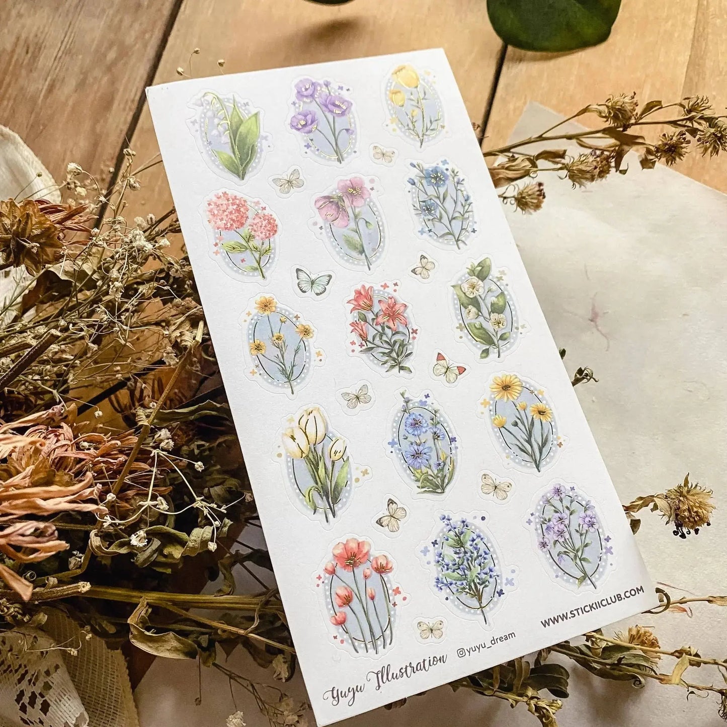 Floral Daydream Sticker Sheet