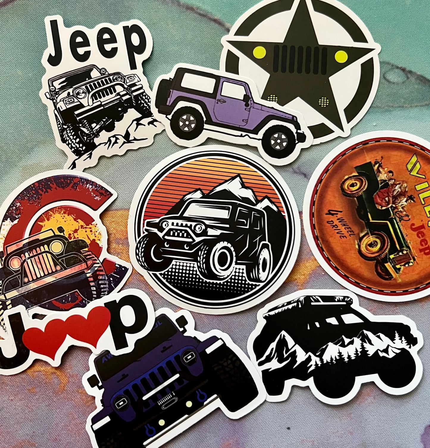 Jeep Life - Mystery Sticker Pack Harper Grace Press
