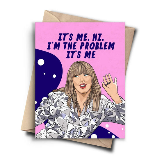 Funny Taylor Everyday, Sorry, Love Pop Culture Card
