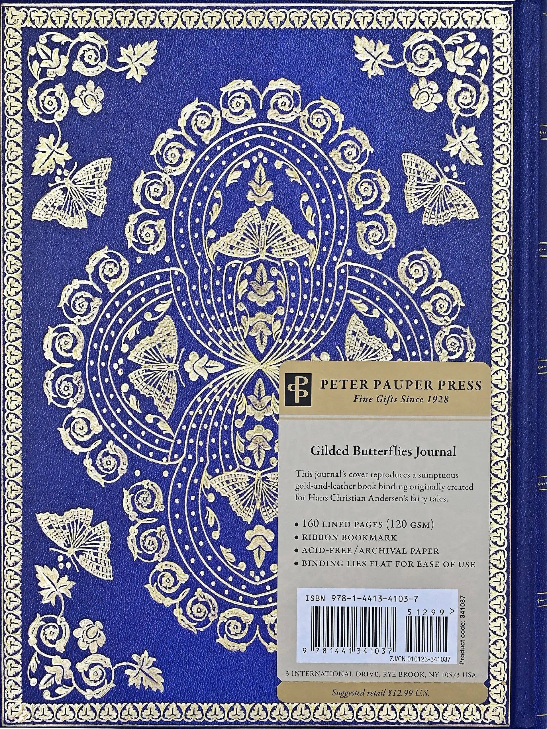 Gilded Butterflies Journal - Harper Grace Press