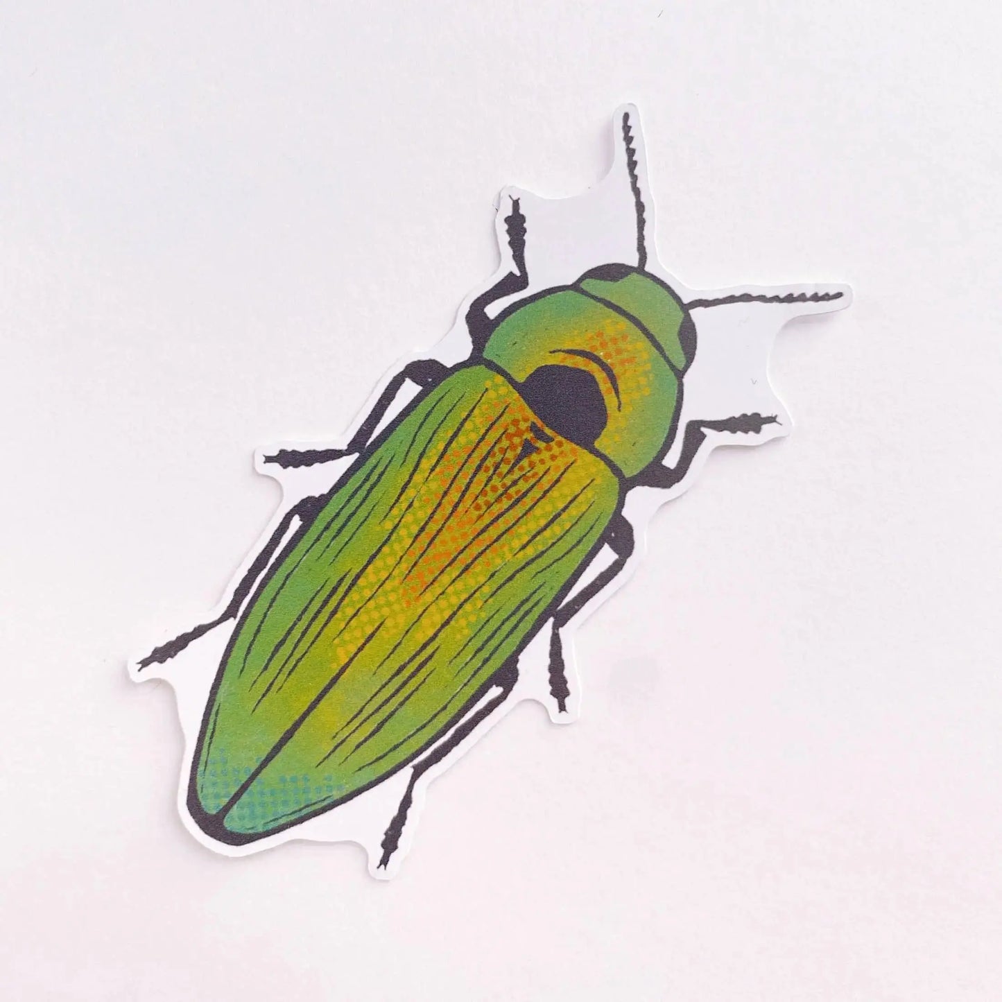 Jewel Beetle Bug Sticker