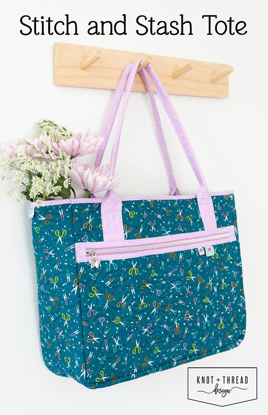 Stitch and Stash Tote Pattern
